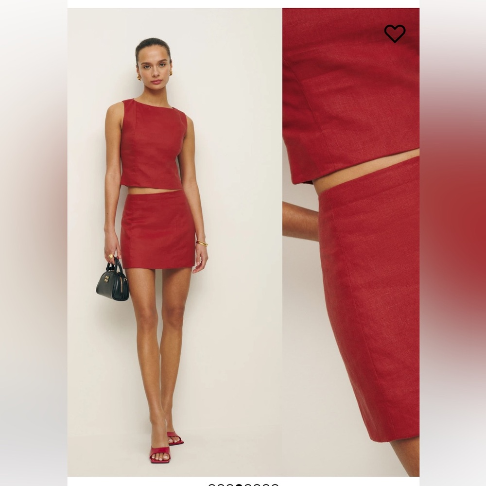 Reformation Grace Linen two piece set
